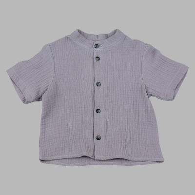 Рубашка Чуди Кидс 608526Ц2-2 серый 01